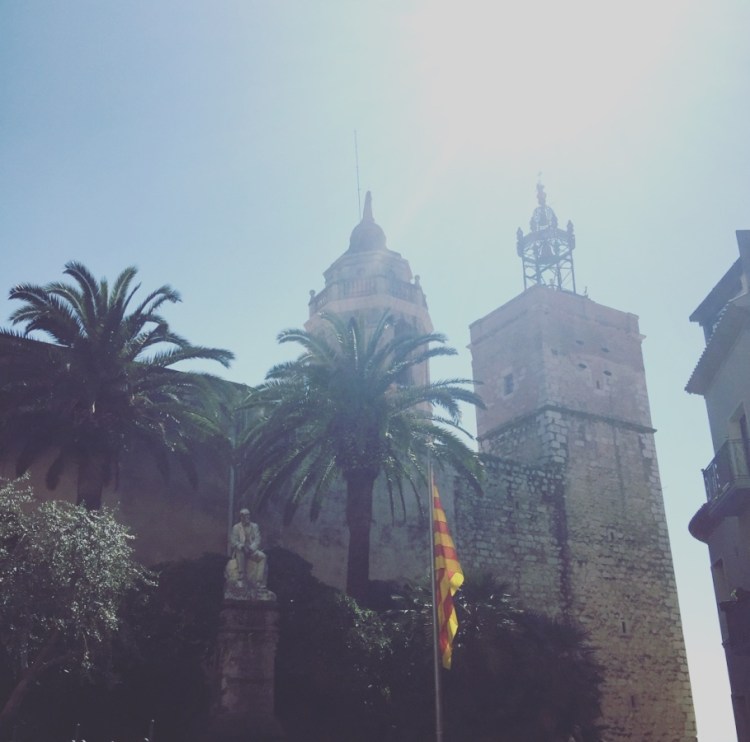 Parroquia de Sant Bartomeu, Sitges, Spain.