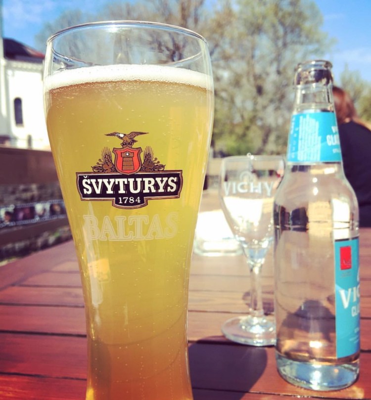 Svyturys birra lituana, lithuanian beer.