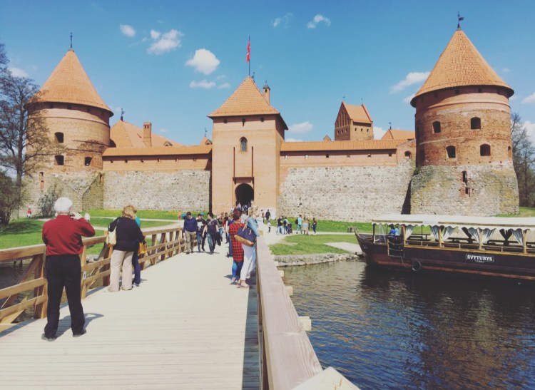 Castello di Trakai Lituania, Lithuania.