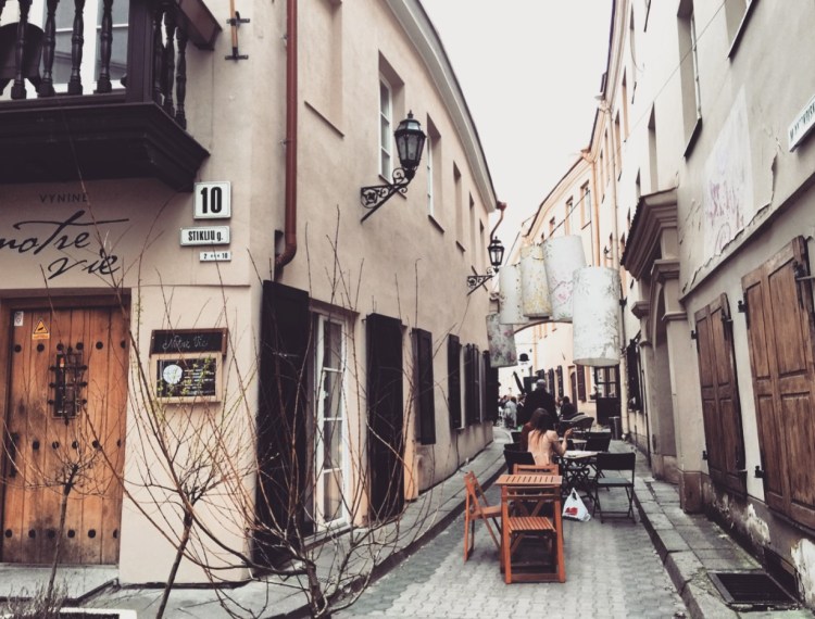 Vilnius street, Lituania, Lithuania, Lietuva