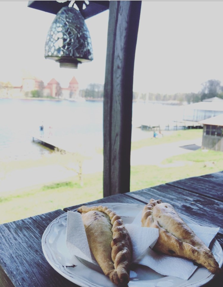 Kibinai a Trakai, Lituania, Lithuania.