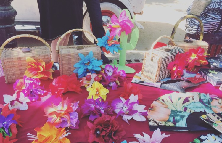 Screaming rockabilly festival mercatino, Spagna, Spain, Calella