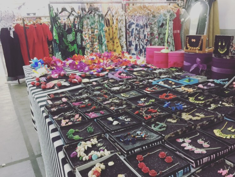 Screaming rockabilly festival mercatino, Spain, Spagna, Calella