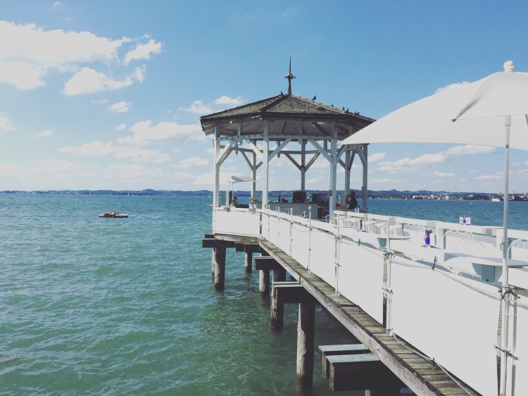 Bregenz gazebo, Austria, Vorarlberg, Osterreich, Bodensee, lago di Costanza