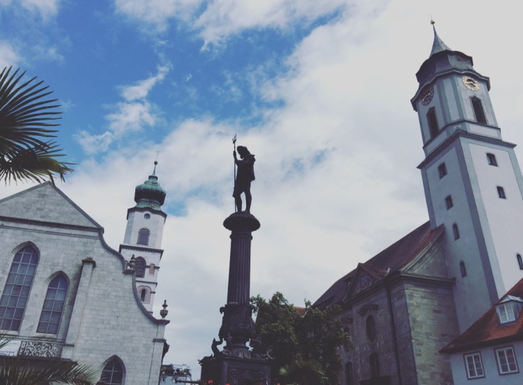 Piazza del mercato Lindau, marketsquare, Germany, Germania, Deutschland, Bavaria, Baviera