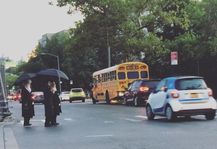 Comunità ebraica, Williamsburg, Brooklyn, New York.