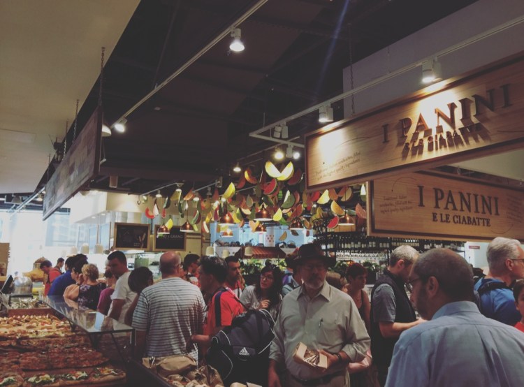 Eataly, Manhattan, New York.