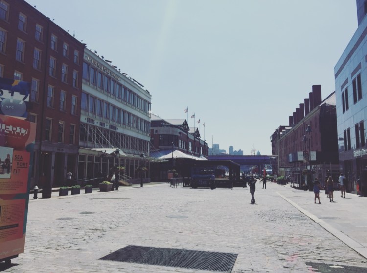 South Street Seaport District, Manhattan, New York.