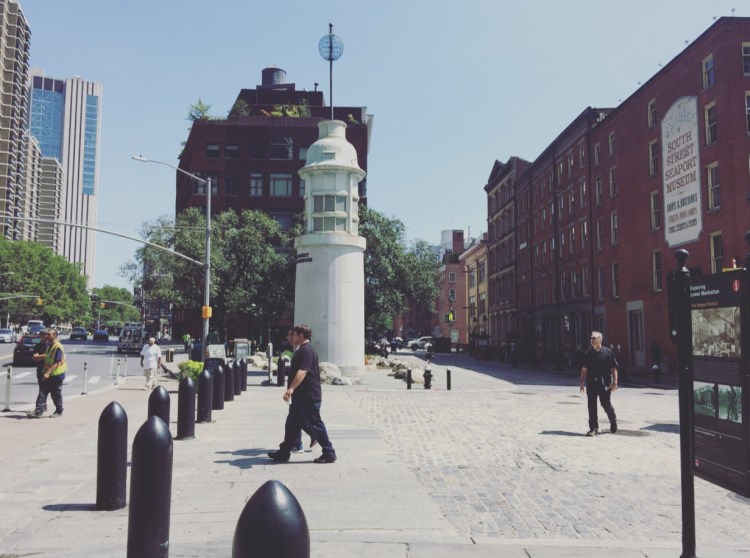South Street Seaport District, Manhattan, New York.