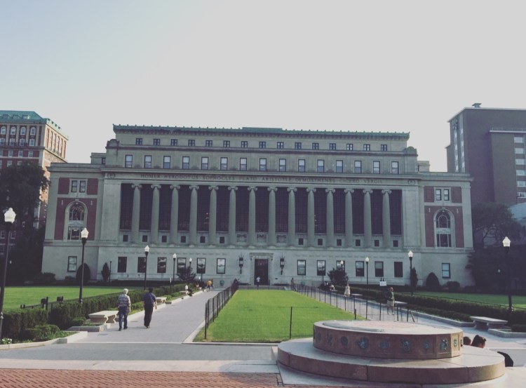Columbia University, Manhattan, New York.