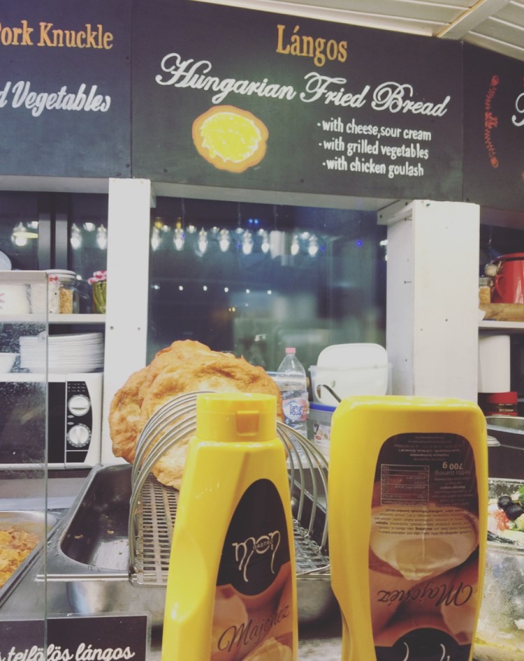 Ungheria, Budapest, street food, làngos.
