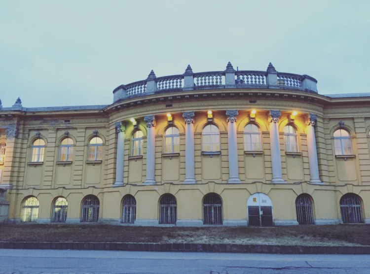 Terme Szechenyi, Budapest, Ungheria.