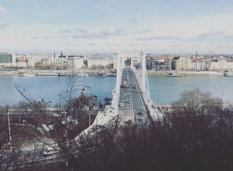 Ponte Elisabetta, Budapest, Ungheria.