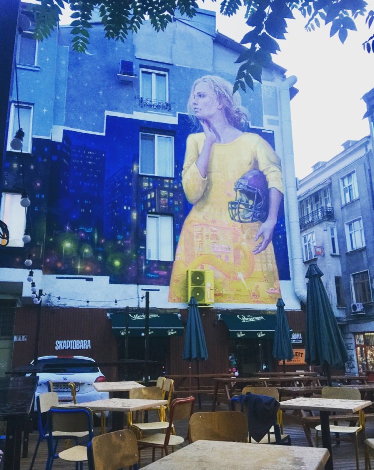 Murales, Sofia, Bulgaria.