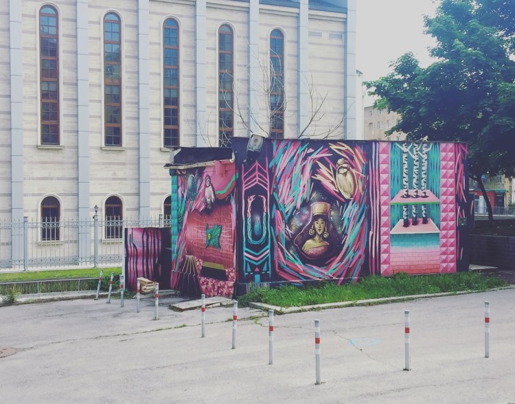 Murales, Sofia, Bulgaria.