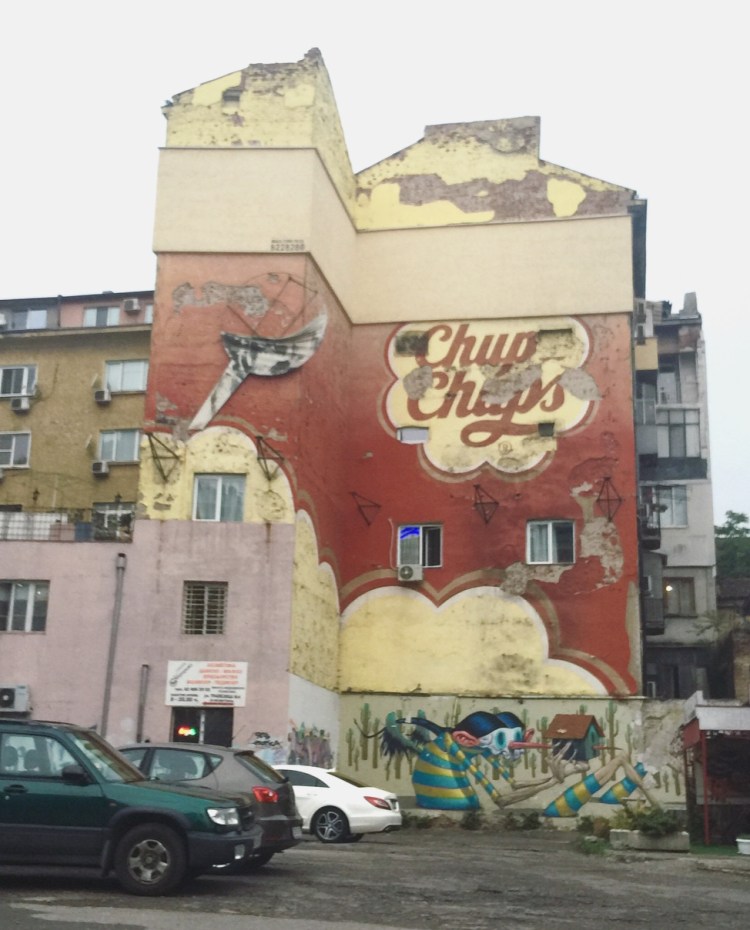 Murales, Sofia, Bulgaria.