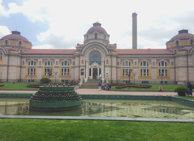 Vecchi bagni termali, Sofia, Bulgaria.