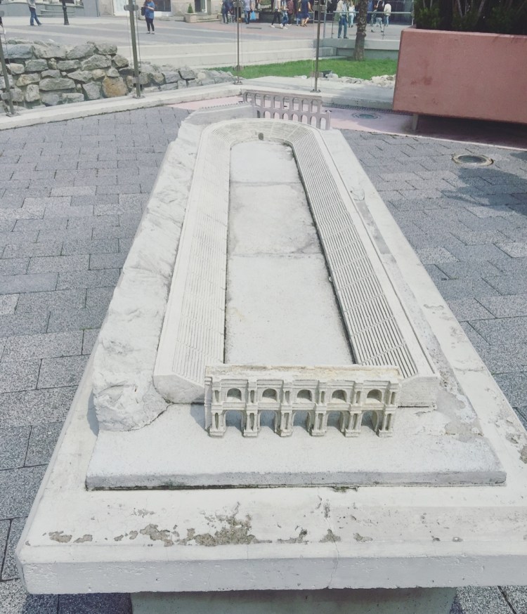 Antico stadio romani, Plovdiv, Bulgaria.