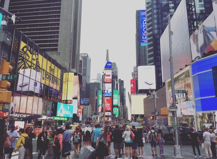 Times Square, Midtown Manhattan, New York, Stati Uniti.