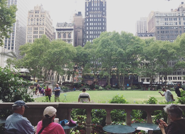 Bryant Park, Midtown Manhattan, New York, Stati Uniti.