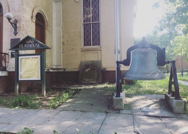 Merchant Marine Bell, Staten Island, Manhattan, New York, Stati Uniti.