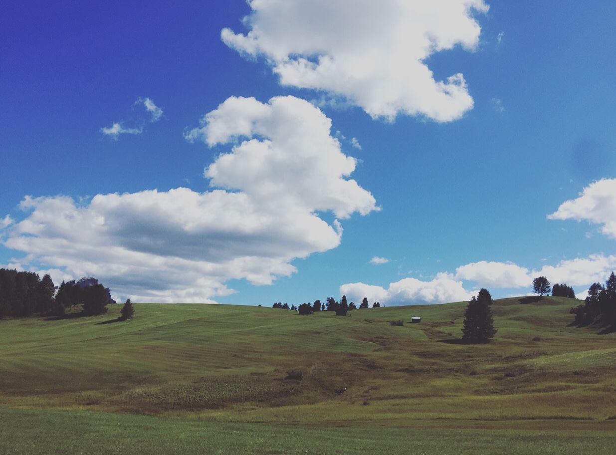 Trekking, Corvara, Alto Adige, Dolomiti.