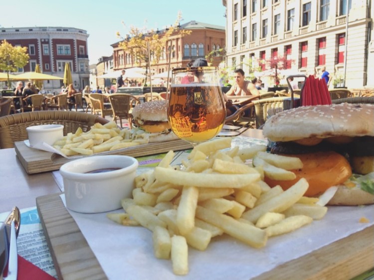 Riga, piazza del Duomo.