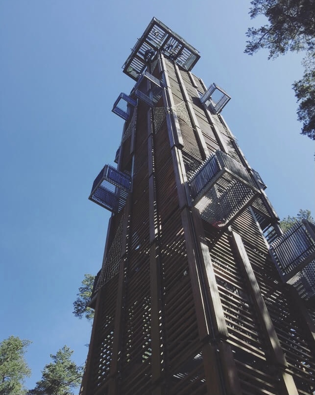 Lettonia, Jurmala, observation tower.