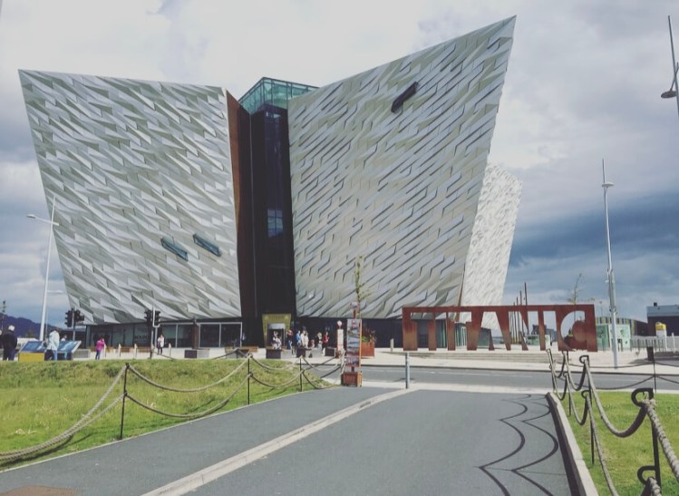 Titanic Belfast, Belfast, Irlanda del nord, Regno Unito.
