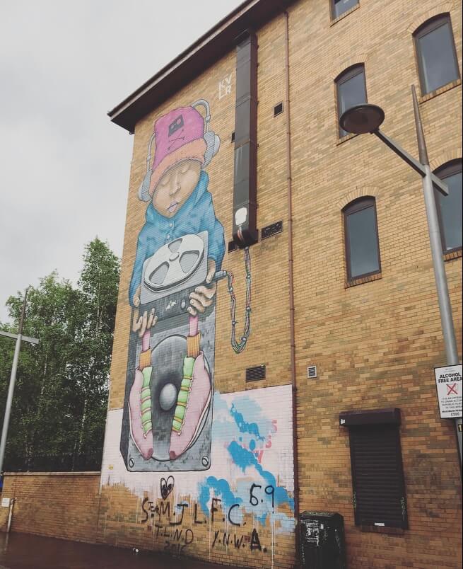 Murales, Irlanda del nord, Regno Unito.