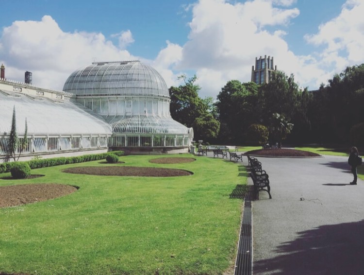 Giardino botanico, Belfast, Irlanda del nord, Regno Unito.