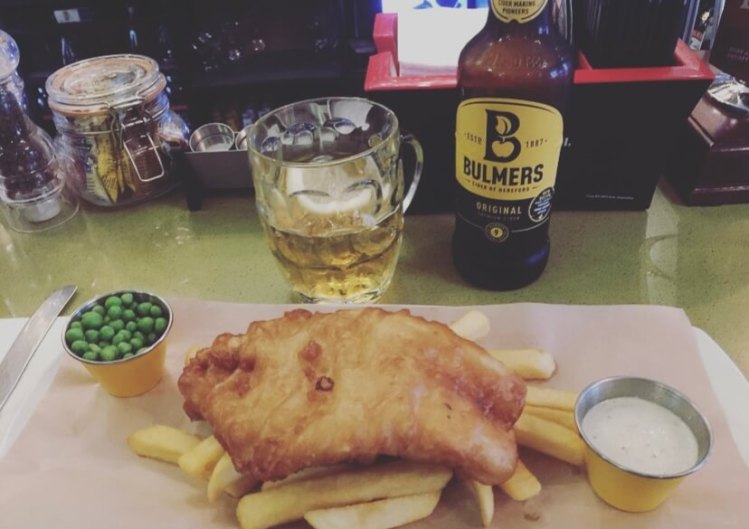 Fish and chips, Edimburgo, Scozia, Regno Unito.