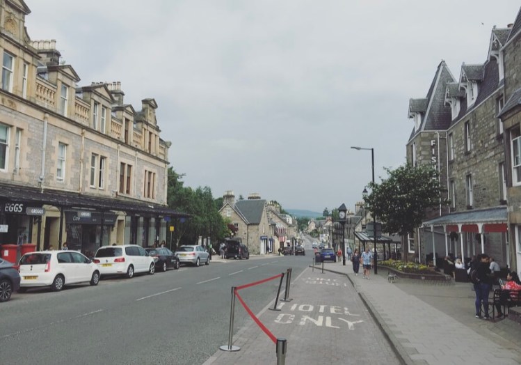 Pitlochry, Perthshire, Scozia, Regno Unito.