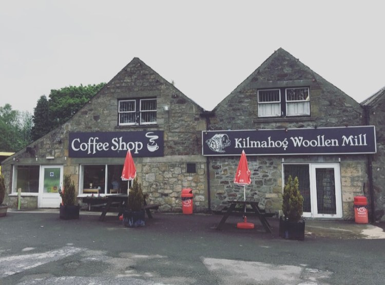 Kilmahog Wollen Mill, Scozia, Regno Unito.