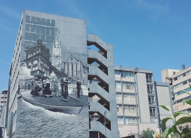 Murales, Glasgow, Scozia, Regno Unito.