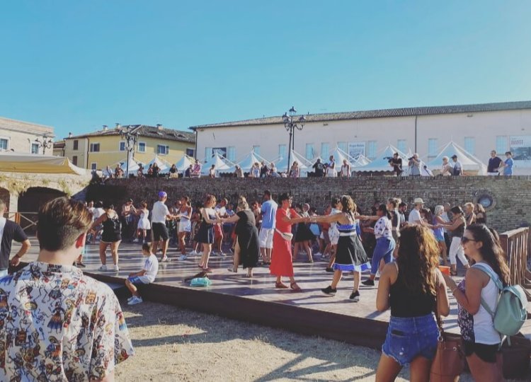 Summer Jamboree 2022, Senigallia, lezioni di swing.