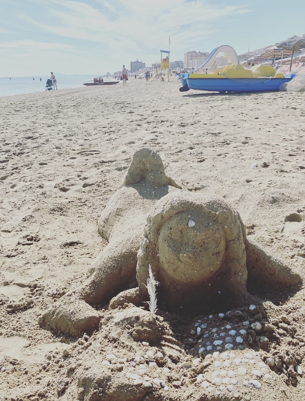 Spiaggia, Marotta, Pesaro Urbino, Marche.