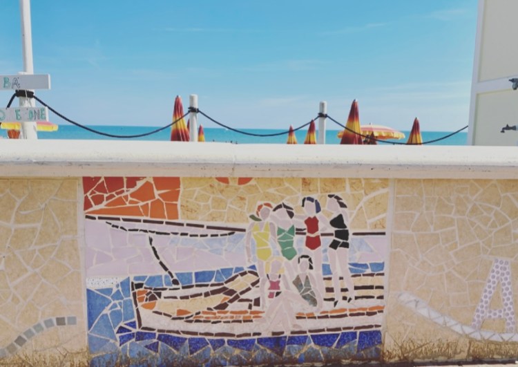 Mosaico, Marotta, Pesaro Urbino, Marche.