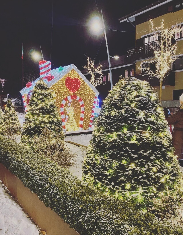 Valtellina, Aprica, casa di Babbo Natale.