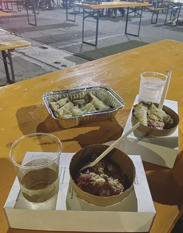 Molise, Termoli, street food.