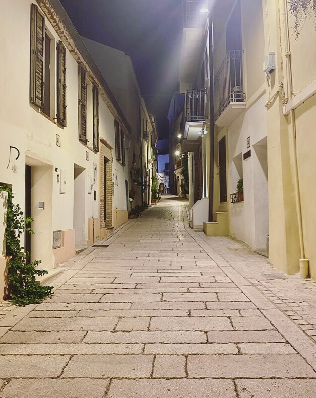 Molise. Termoli, borgo antico.