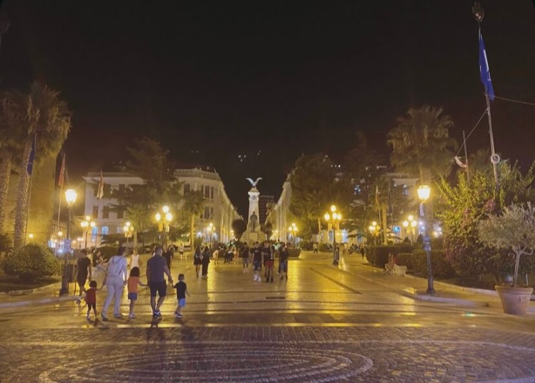 Abruzzo, Chieti Vasto borgo, piazza Rossetti.