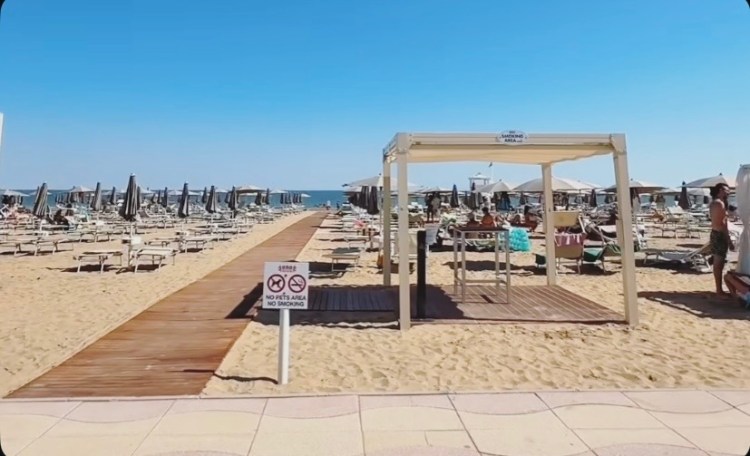 Veneto, Jesolo, spiaggia.